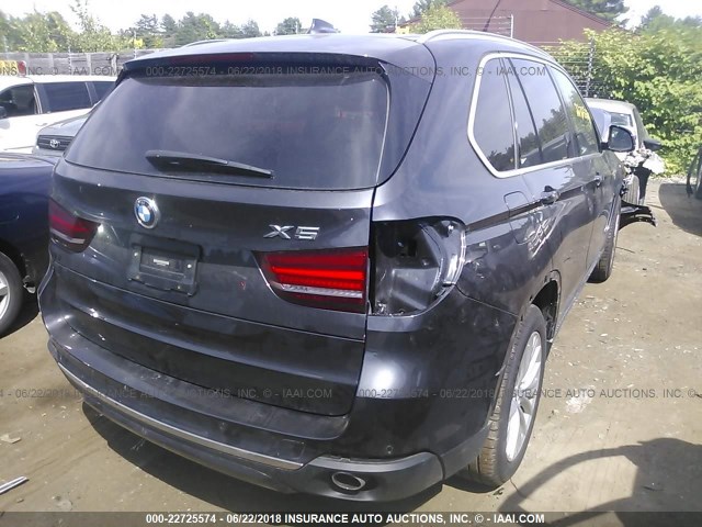 5UXKS4C36H0U05242 - 2017 BMW X5 XDRIVE35D Gris foto 4