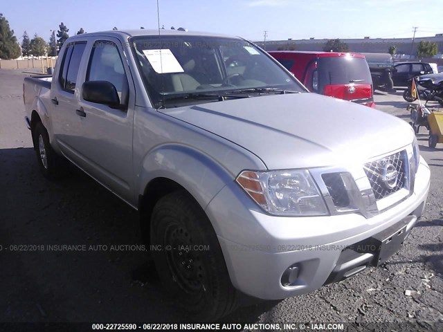 1N6AD0EV1JN742258 - 2018 NISSAN FRONTIER S/SV/SL/PRO-4X SILVER photo 1