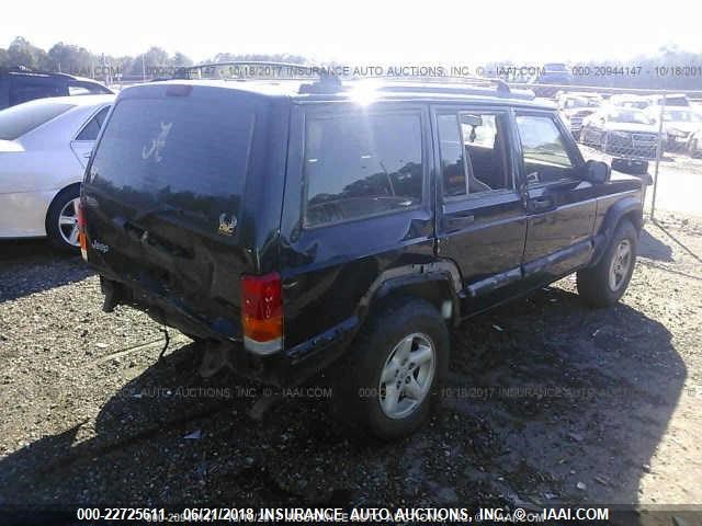 1J4FT68S0WL259812 - 1998 JEEP CHEROKEE SPORT/CLASSIC შავი ფოტო 4
