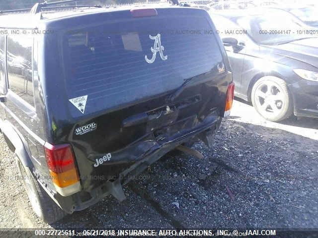 1J4FT68S0WL259812 - 1998 JEEP CHEROKEE SPORT/CLASSIC შავი ფოტო 6