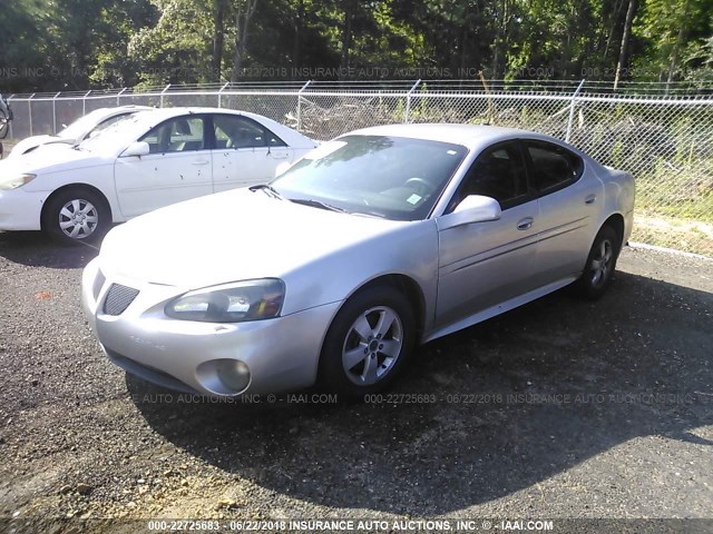 2G2WP552161254718 - 2006 PONTIAC GRAND PRIX SILVER photo 2