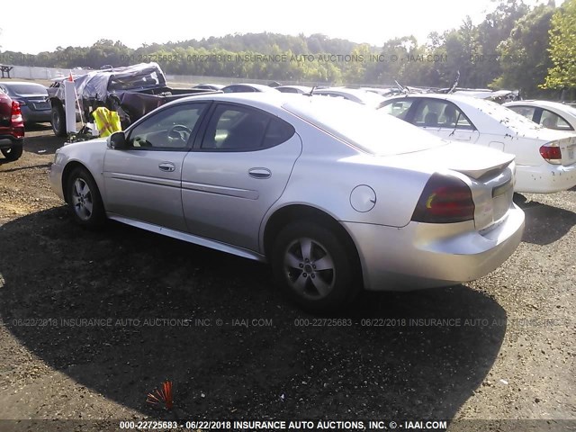 2G2WP552161254718 - 2006 PONTIAC GRAND PRIX SILVER photo 3