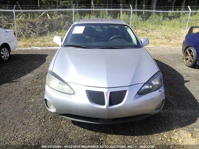 2G2WP552161254718 - 2006 PONTIAC GRAND PRIX SILVER photo 6