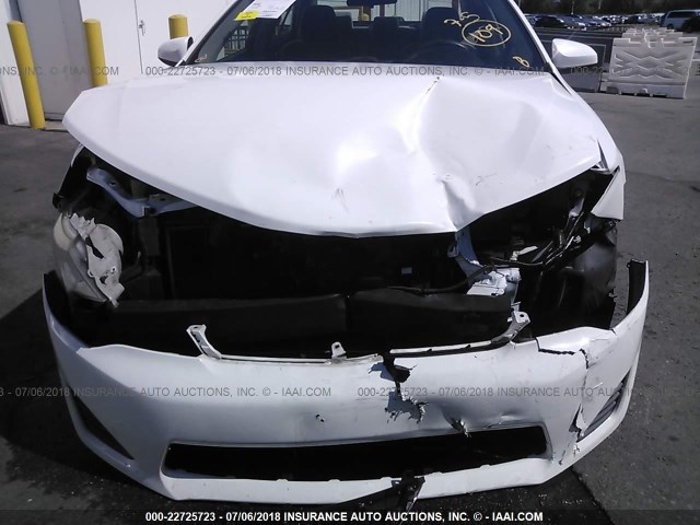 4T1BF1FK1CU529889 - 2012 TOYOTA CAMRY SE/LE/XLE WHITE photo 6