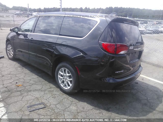 2C4RC1CG5HR518359 - 2017 CHRYSLER PACIFICA LX BLACK photo 3