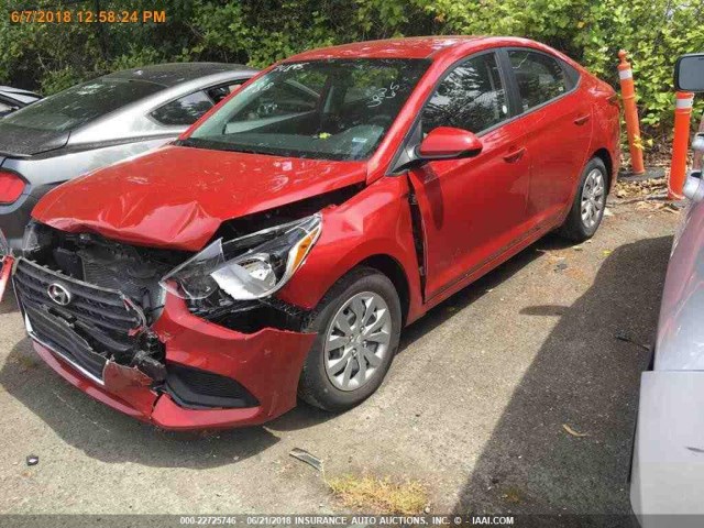 3KPC24A38JE006094 - 2018 HYUNDAI ACCENT SEL RED photo 14