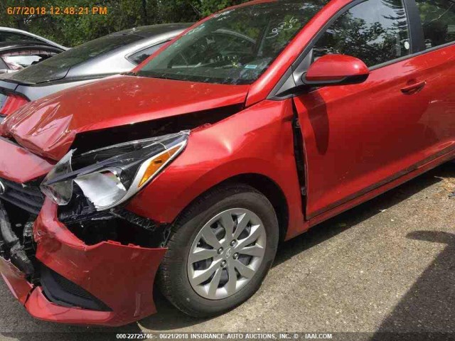 3KPC24A38JE006094 - 2018 HYUNDAI ACCENT SEL RED photo 16