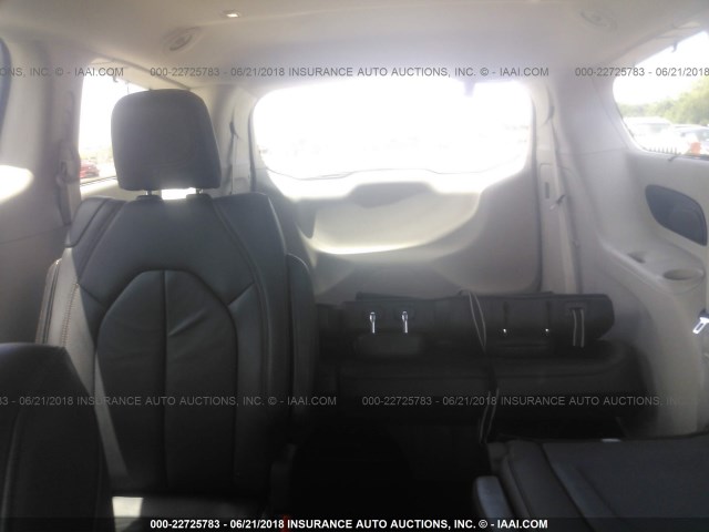 2C4RC1BGXHR687908 - 2017 CHRYSLER PACIFICA TOURING L ვერცხლისფერი ფოტო 8