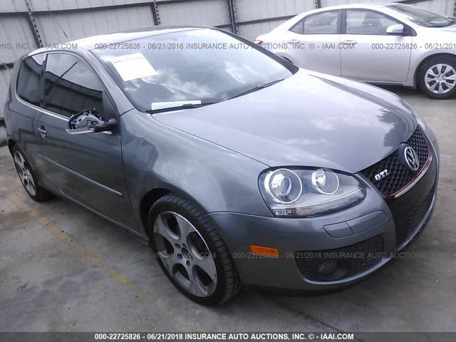 WVWEV71KX6W118319 - 2006 VOLKSWAGEN NEW GTI GRAY photo 1