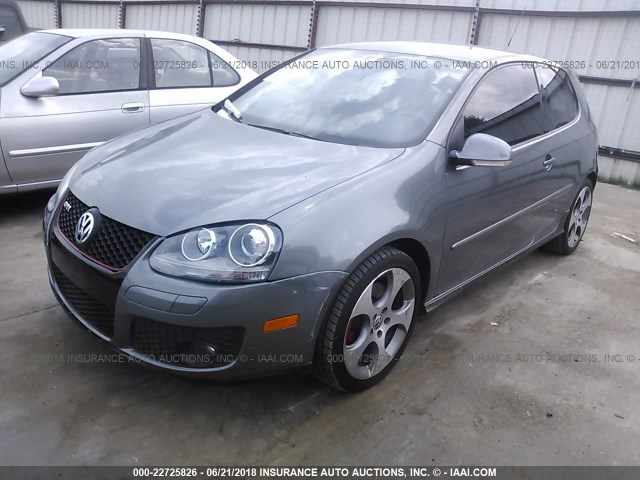 WVWEV71KX6W118319 - 2006 VOLKSWAGEN NEW GTI GRAY photo 2