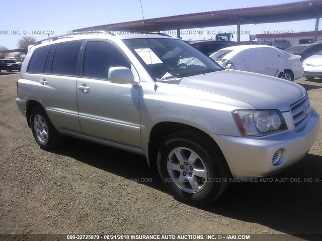 JTEGF21A520049712 - 2002 TOYOTA HIGHLANDER LIMITED SILVER photo 1