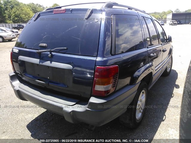 1J4GW48S84C317324 - 2004 JEEP GRAND CHEROKEE LAREDO/COLUMBIA/FREEDOM 蓝色 照片 4