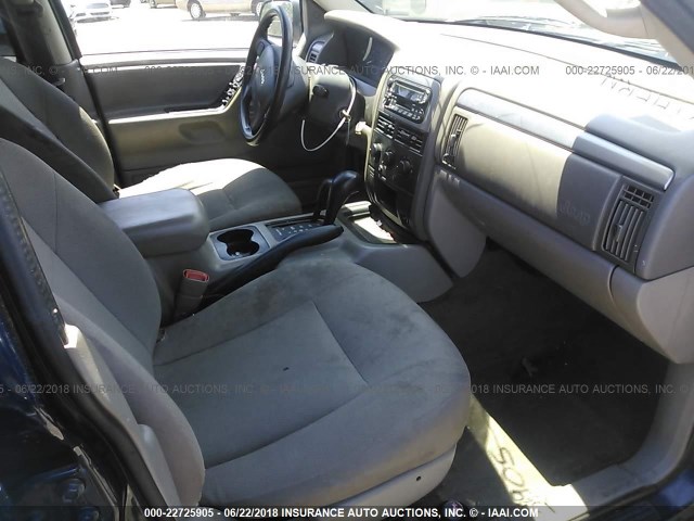 1J4GW48S84C317324 - 2004 JEEP GRAND CHEROKEE LAREDO/COLUMBIA/FREEDOM 蓝色 照片 5