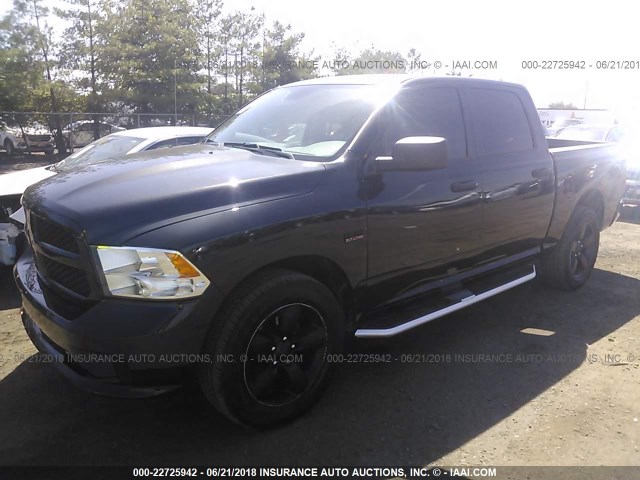 1C6RR7KT8GS168441 - 2016 RAM 1500 ST BLACK photo 2