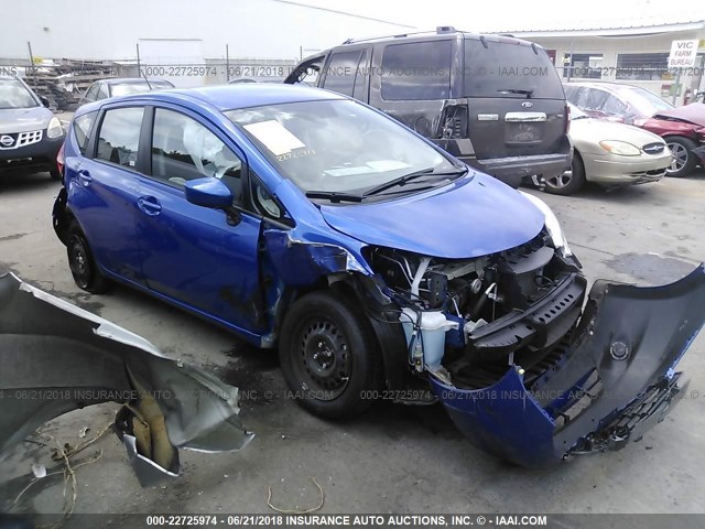 3N1CE2CP4GL402770 - 2016 NISSAN VERSA NOTE S/S PLUS/SV/SL/SR BLUE photo 1