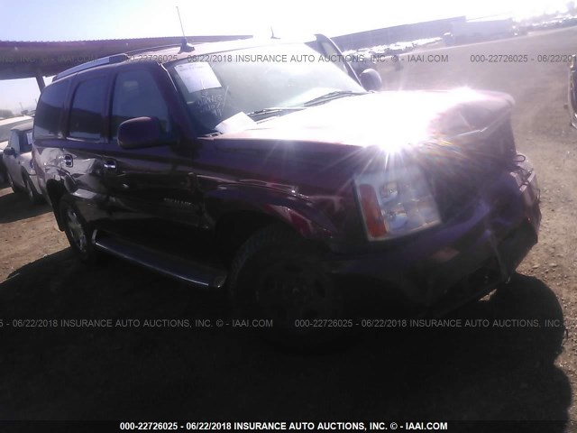 1GYEK63N63R130126 - 2003 CADILLAC ESCALADE LUXURY ბურგუნდია ფოტო 1