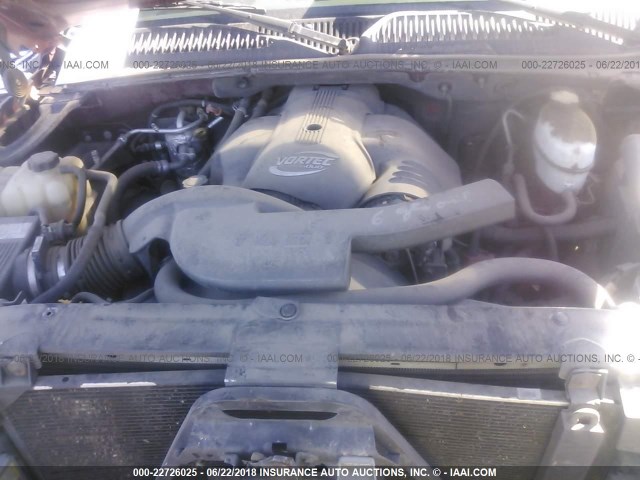 1GYEK63N63R130126 - 2003 CADILLAC ESCALADE LUXURY ბურგუნდია ფოტო 10