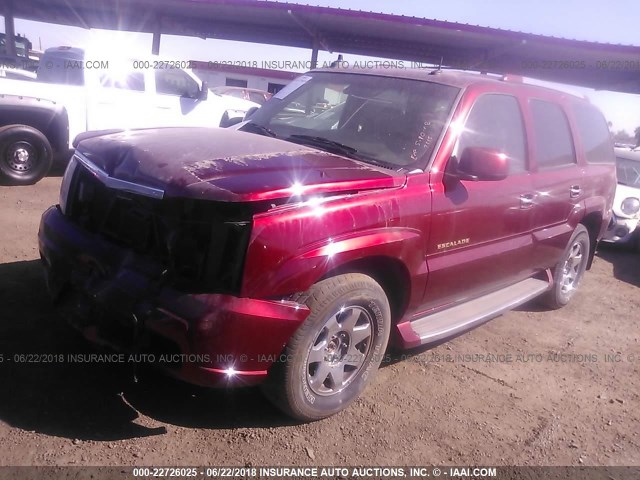 1GYEK63N63R130126 - 2003 CADILLAC ESCALADE LUXURY ბურგუნდია ფოტო 2