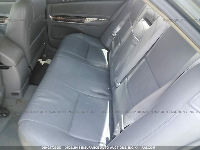 4T1BE32K22U562807 - 2002 TOYOTA CAMRY LE/XLE/SE Yaşıl foto 8