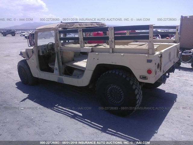 021173 - 1986 AM GENERAL HUMMER  BEIGE photo 3