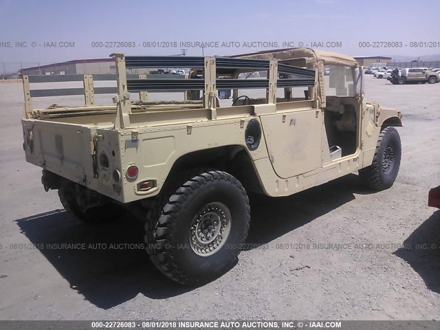 021173 - 1986 AM GENERAL HUMMER  BEIGE photo 4