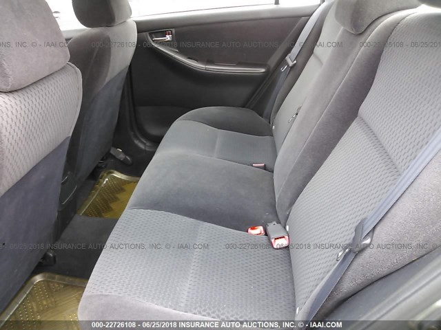 2T1BR32E25C451050 - 2005 TOYOTA COROLLA CE/LE/S GRAY photo 8