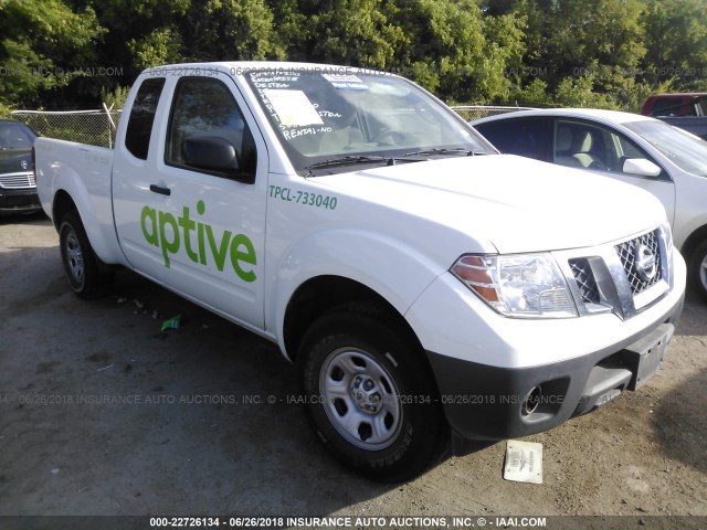 1N6BD0CTXGN738076 - 2016 NISSAN FRONTIER S/SV WHITE photo 1