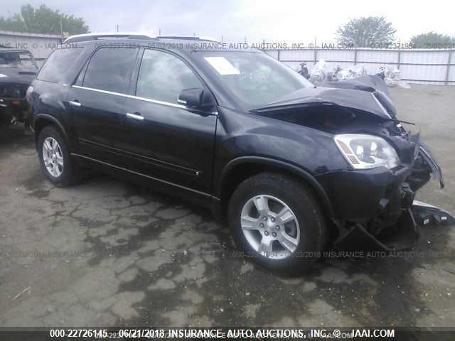 1GKEV23D99J174033 - 2009 GMC ACADIA SLT-1 BLACK photo 1