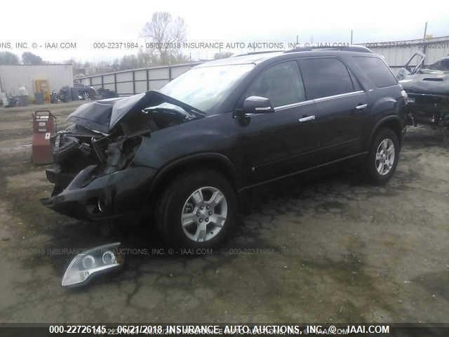1GKEV23D99J174033 - 2009 GMC ACADIA SLT-1 Schwarz Foto 2