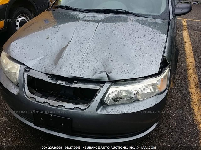 1G8AJ55FX6Z140504 - 2006 SATURN ION LEVEL 2 GRAY photo 6
