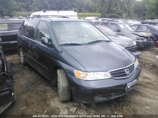 5FNRL189X3B068156 - 2003 HONDA ODYSSEY EXL ნაცრისფერი ფოტო 1