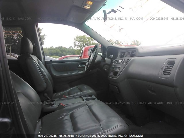 5FNRL189X3B068156 - 2003 HONDA ODYSSEY EXL ნაცრისფერი ფოტო 5