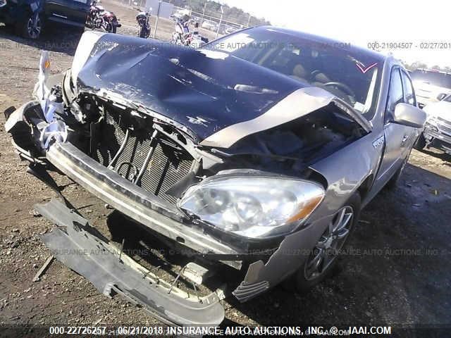 1G4HD57237U108865 - 2007 BUICK LUCERNE CXL GOLD photo 2