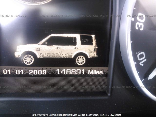 SALAM2D45AA535010 - 2010 LAND ROVER LR4 HSE PLUS Dark Blue photo 7