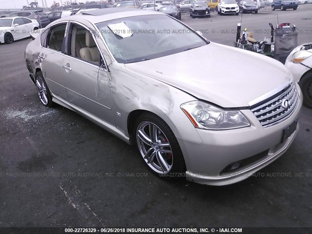 JNKAY01E07M310271 - 2007 INFINITI M35 SPORT GOLD photo 1