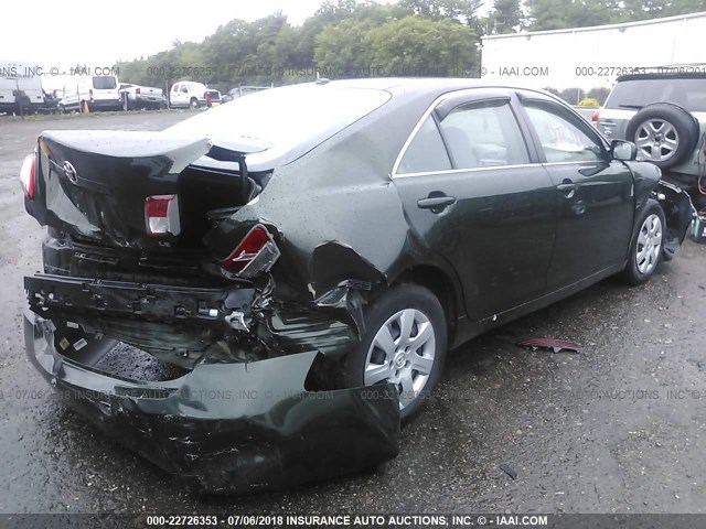 4T4BF3EKXAR070149 - 2010 TOYOTA CAMRY SE/LE/XLE მწვანე ფოტო 4