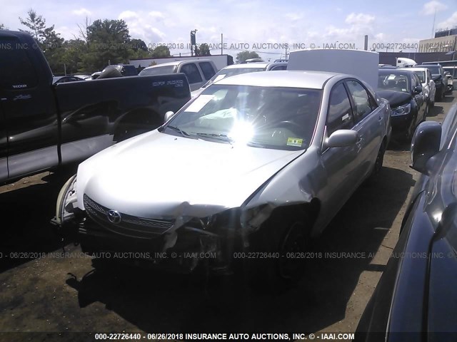 4T1BE30K33U732046 - 2003 TOYOTA CAMRY LE/XLE/SE ვერცხლისფერი ფოტო 2
