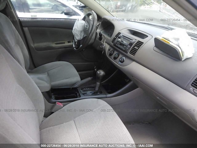 4T1BE32K32U630418 - 2002 TOYOTA CAMRY LE/XLE/SE Qızıl foto 5
