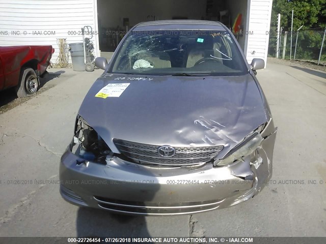 4T1BE32K32U630418 - 2002 TOYOTA CAMRY LE/XLE/SE Qızıl foto 6