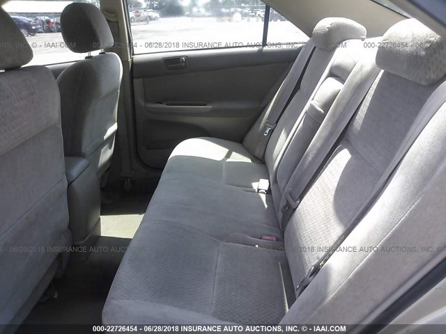 4T1BE32K32U630418 - 2002 TOYOTA CAMRY LE/XLE/SE Qızıl foto 8