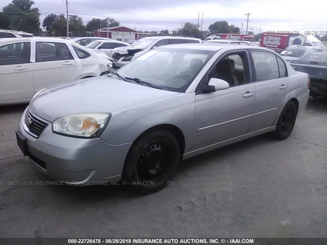 1G1ZT58N18F114960 - 2008 CHEVROLET MALIBU LT/CLASSIC SILVER photo 2