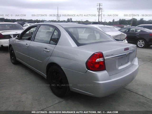 1G1ZT58N18F114960 - 2008 CHEVROLET MALIBU LT/CLASSIC SILVER photo 3