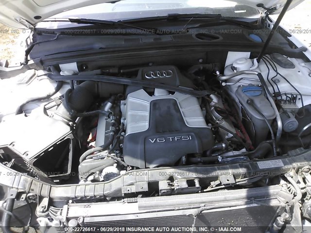 WAUCGAFR3DA057214 - 2013 AUDI S5 PREMIUM PLUS 白色 照片 10