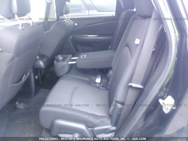 3D4PH1FG2BT554392 - 2011 DODGE JOURNEY MAINSTREET BLACK photo 8