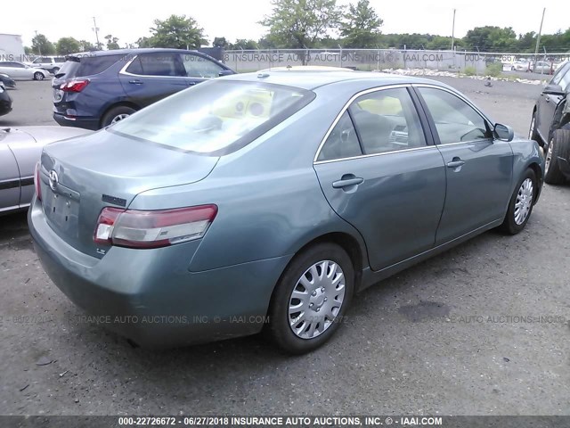 4T1BF3EK6AU542938 - 2010 TOYOTA CAMRY SE/LE/XLE 浅蓝色 照片 4