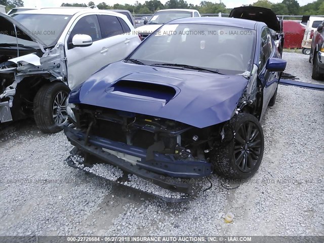 JF1VA1B66H9803208 - 2017 SUBARU WRX BLUE photo 6