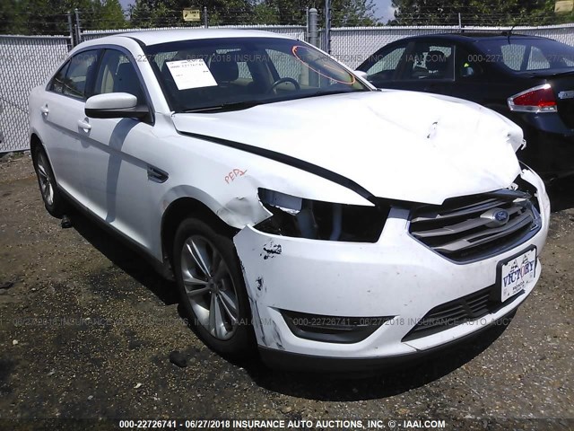 1FAHP2E83EG156630 - 2014 FORD TAURUS SEL WHITE photo 1