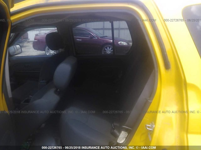 5N1ED28YX3C691066 - 2003 NISSAN XTERRA XE/SE YELLOW photo 8