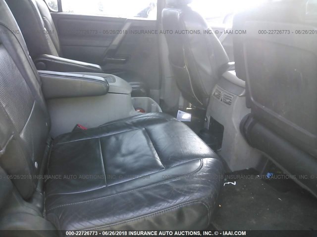 5N1AA08B64N715103 - 2004 NISSAN ARMADA SE/LE BURGUNDY photo 8