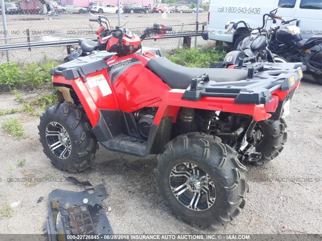 4XASEE573HA078024 - 2017 POLARIS SPORTSMAN 570 EPS 红色 照片 3